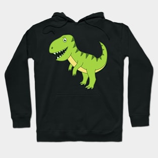 Happy Cute Dinosaur T-rex Hoodie